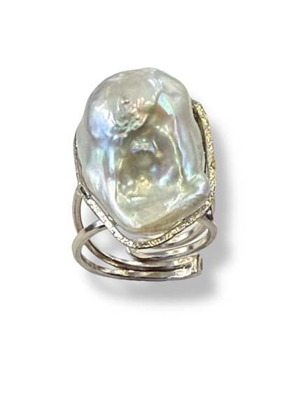Ring Mandile 1922 Woman Coralli in Silver Perla 2MANC08 - 2MANC08